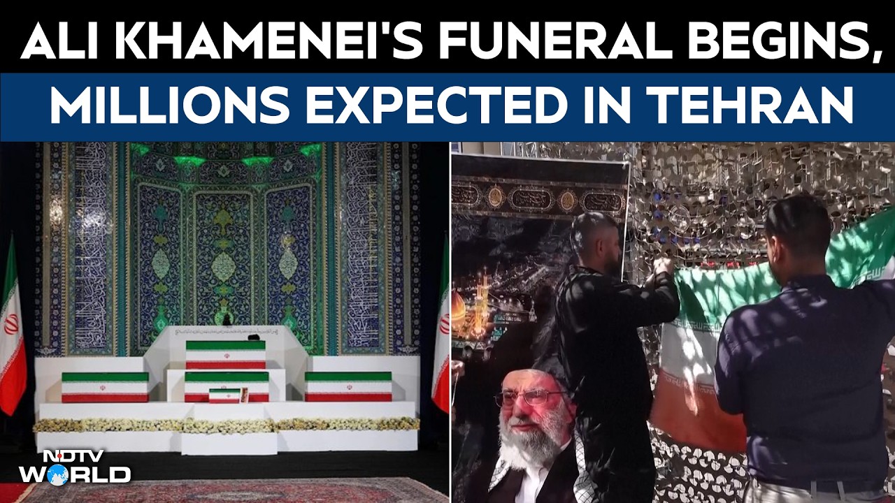 Ali Khamenei Funeral: Tehran Prepares for Millions at Khamenei's Massive State Funeral