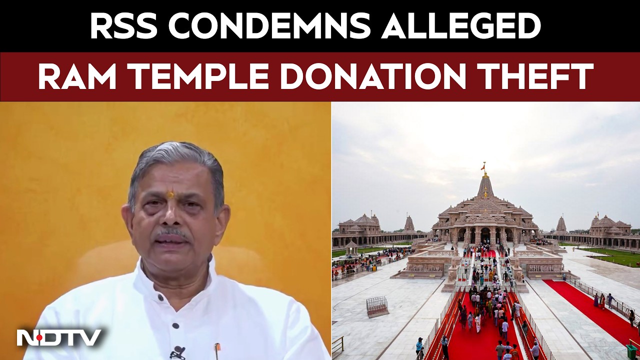 RSS On Ram Temple Row | "Anti-National Forces Seeking To Malign Hinduism": General Secy Hosabale