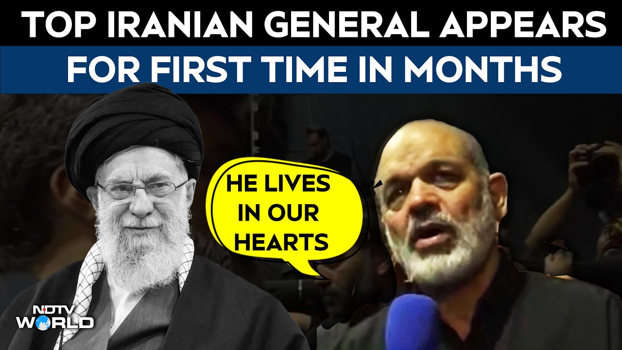 Top Iranian General Appears For First Time In Months