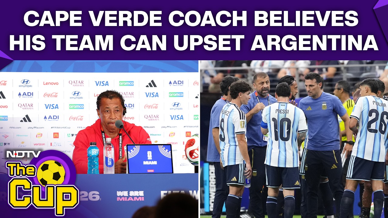 Cape Verde Vs Argentina | 'We Believe': Cape Verde Eyes Historic World Cup Upset Against Argentina