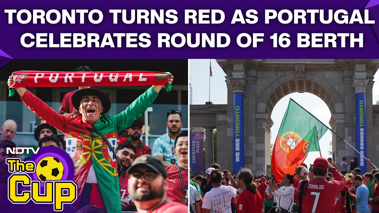 Ground Report | Portugal's Dramatic Victory Sparks Celebrations in Toronto | FIFA World Cup 2026