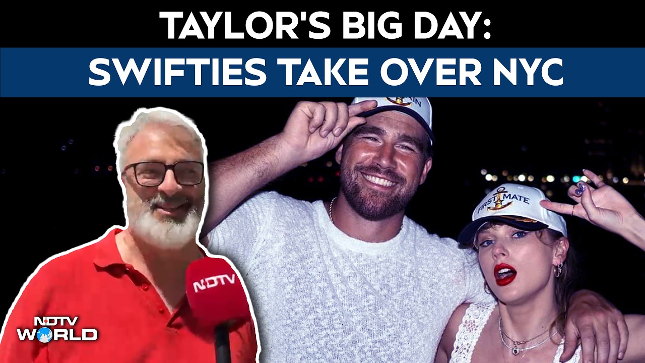 Taylor Swift Wedding | Taylor Swift And Travis Kelce's Wedding Attracts Fans To New York