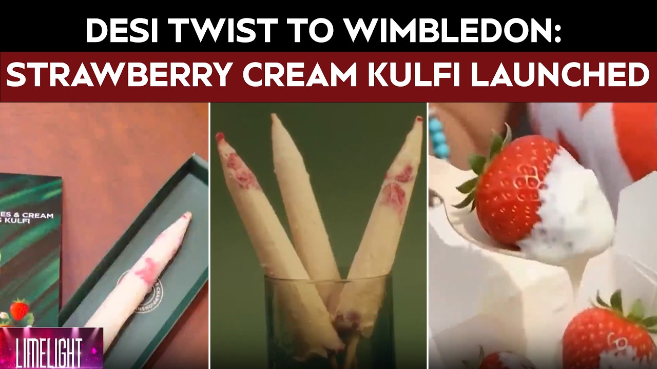 Wimbledon Takes Over Delhi with Their Strawberries and Cream Kulfi