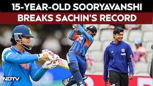 Vaibhav Sooryavanshi Makes His India Debut At Just 15 Years, Breaks Sachin Tendulkar's Record