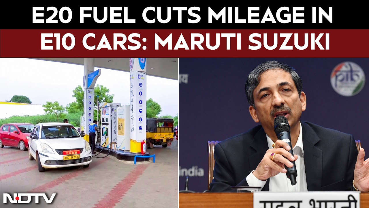 Ethanol Blended Fuel: E20 Fuel Reduces Mileage In E10 Cars, Says Maruti Suzuki Official