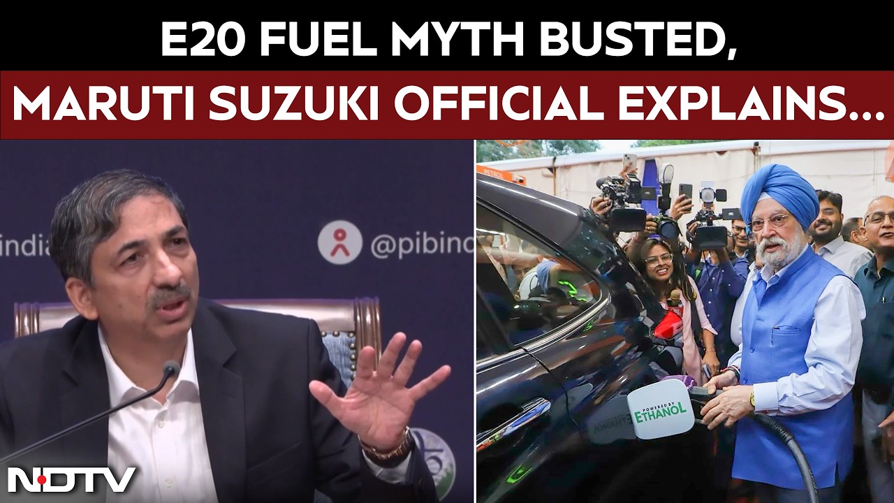 E20 Fuel Blending: Maruti Suzuki Says E20 Fuel Causes No Damage To Pre-2023 E10 Cars