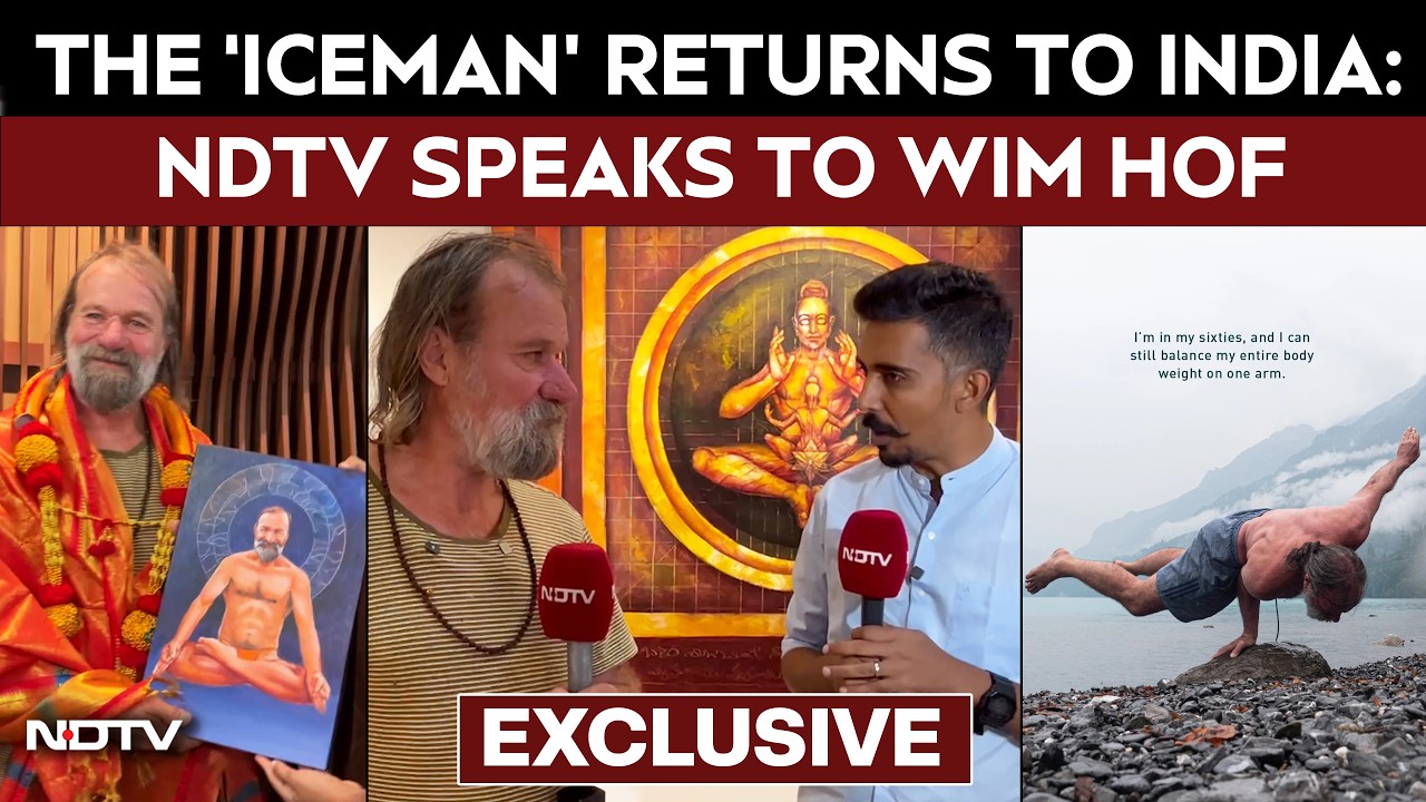 'Iceman', Returns To India Nearly 50 Years After His First Visit, NDTV Speaks To Wim Hof