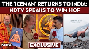 'Iceman', Returns To India Nearly 50 Years After His First Visit, NDTV Speaks To Wim Hof