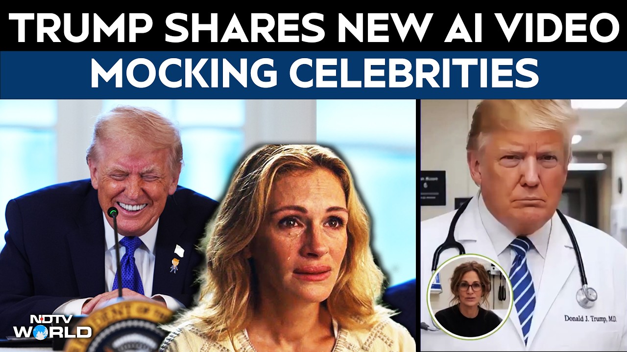 Trump AI Video | Trump Shares AI Video of Himself as Doctor Treating 'Trump Derangement Syndrome'