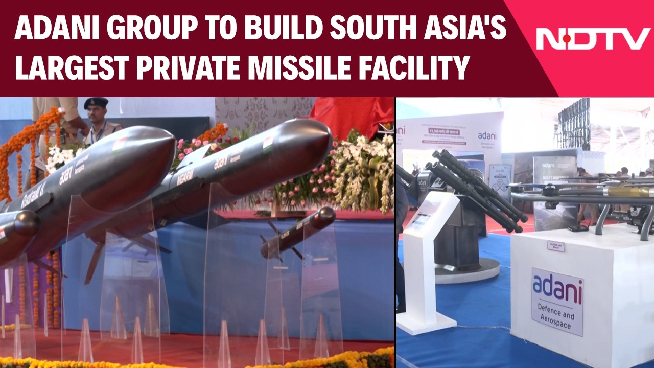 Adani Defence To Build South Asia's Largest Private Missile Ecosystem In Madhya Pradesh