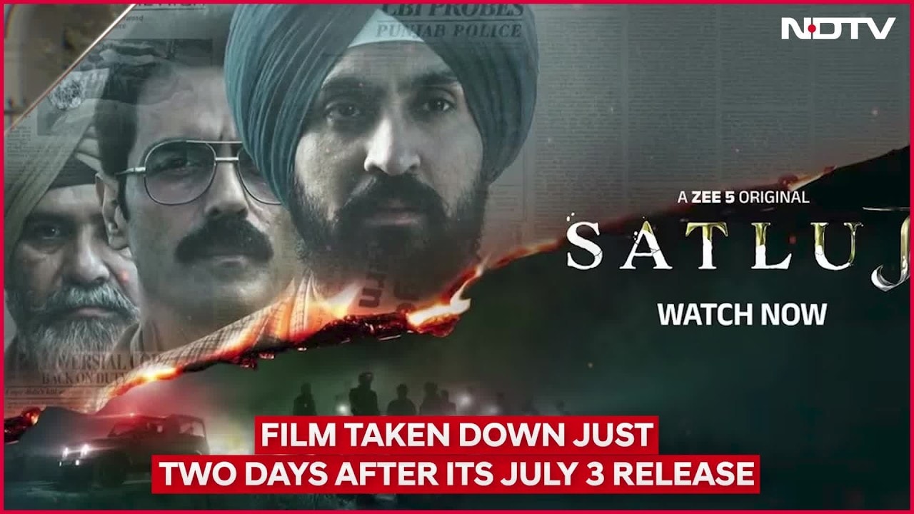 Satluj Movie Removed | Diljit Dosanjh's Satluj Removed From Zee5 In India Two Days After Release
