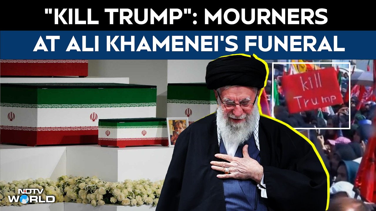 Ayatollah Ali Khamenei Funeral: Threats Against Trump At Funeral For Late Iran Supreme Leader