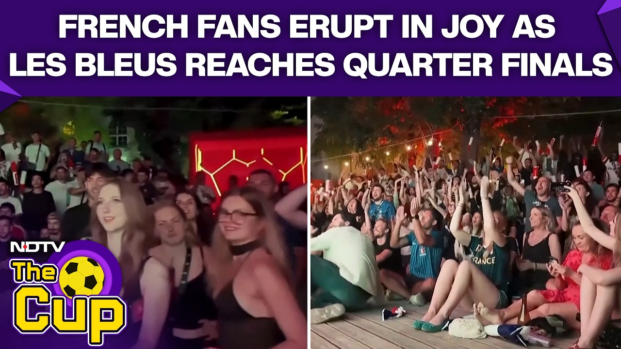France Vs Paraguay | French Fans Erupt In Wild Celebrations As Les Bleus Reach Quarter-Finals