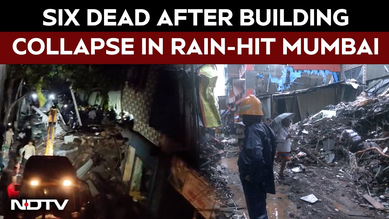 Mumbai Rain News | Six Dead After Building Collapse In Mumbai Amid Heavy Rains
