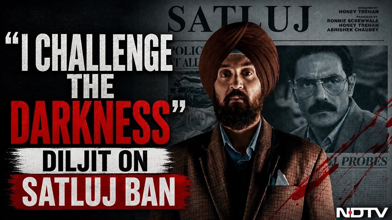 Diljit Dosanjh Movie | "I Challenge The Darkness": Diljit Dosanjh's 1st Reaction After Satluj Ban
