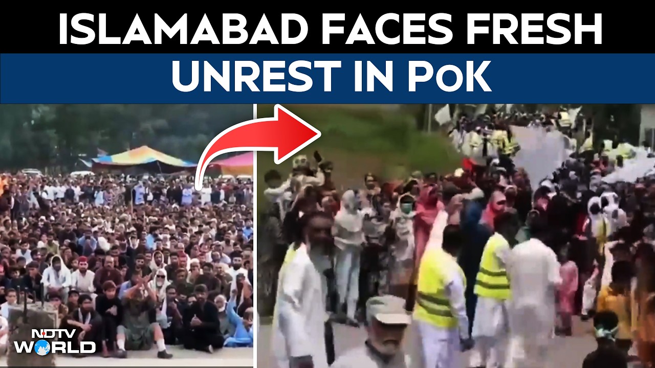 Pakistan-Occupied Kashmir Sees Massive Protests Against Islamabad