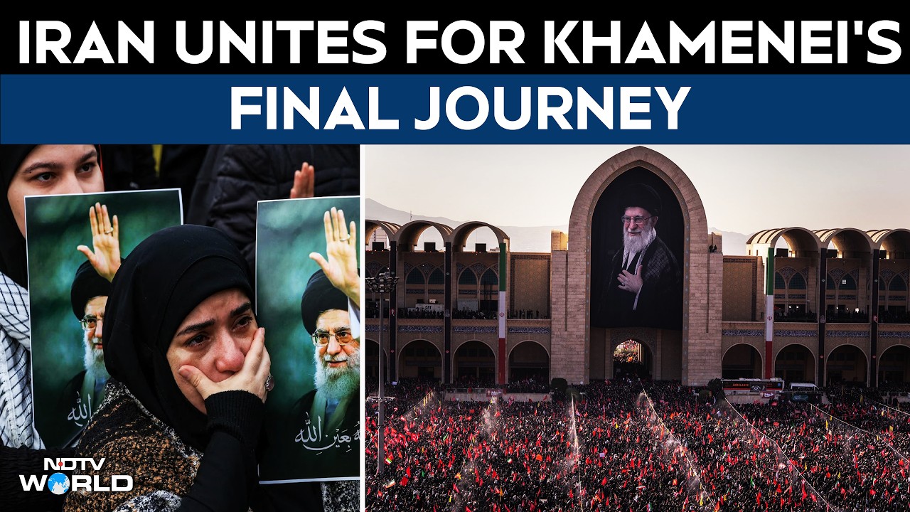 Ayatollah Khamenei's Funeral Becomes A Symbol of Iran's Defiance