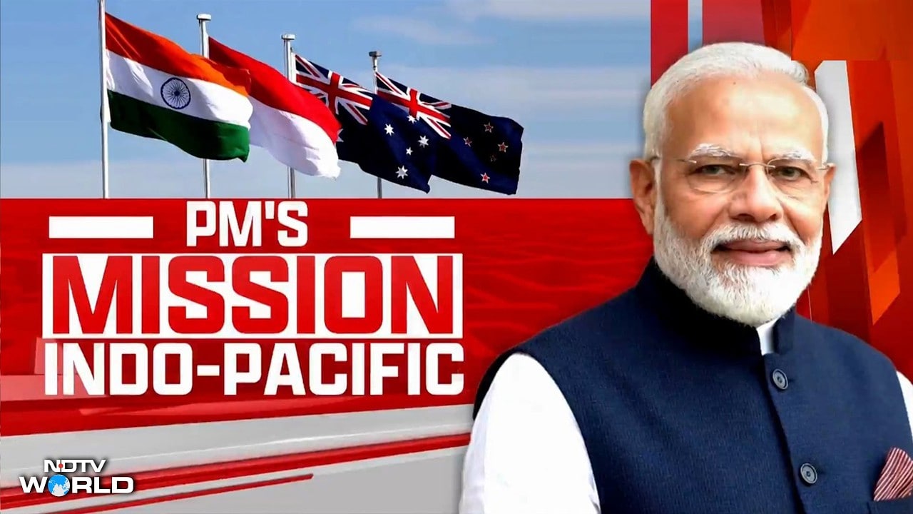 PM Modi News | PM Modi Begins Six-Day Tour of Indonesia, Australia and New Zealand
