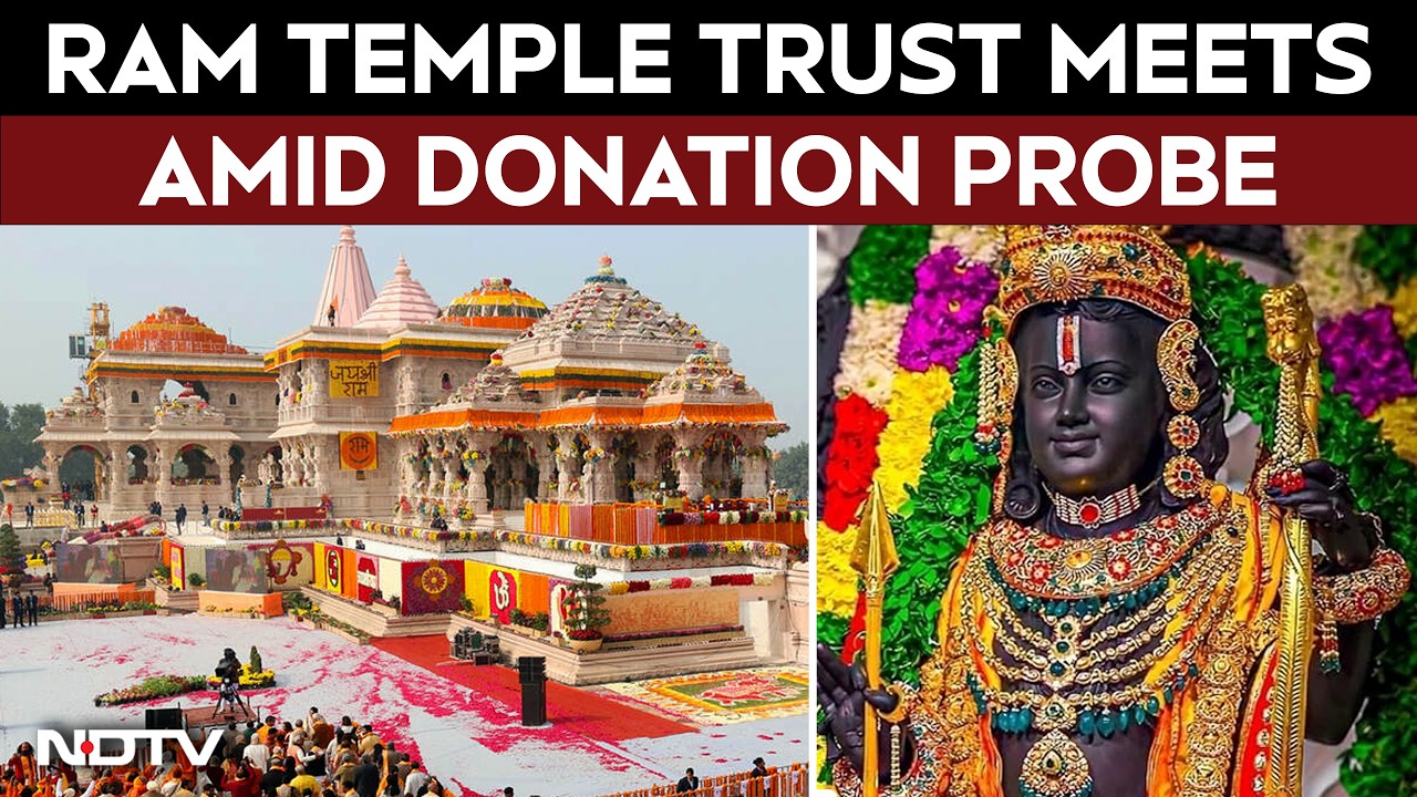 Ram Temple Trust To Hold Key Meeting Today Amid Donation Row