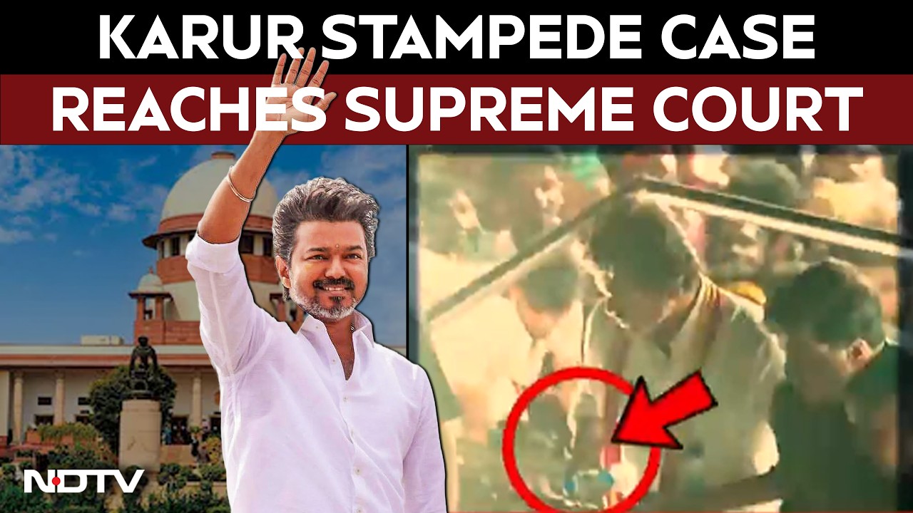CM Vijay News | Karur Stampede Case: Supreme Court to Hear Plea on Witness Tampering