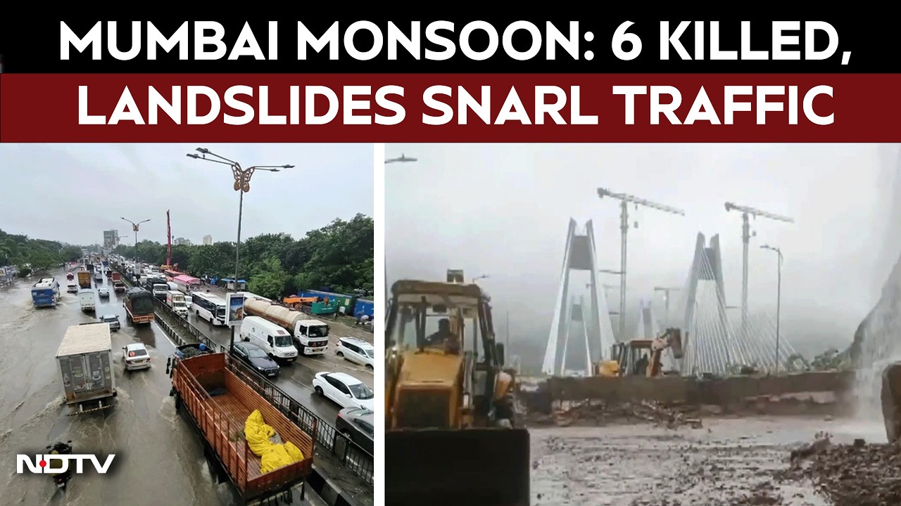 Mumbai Monsoon | 3 Dead In Pune Landslides, Massive Traffic Congestion On Mumbai-Pune Highway