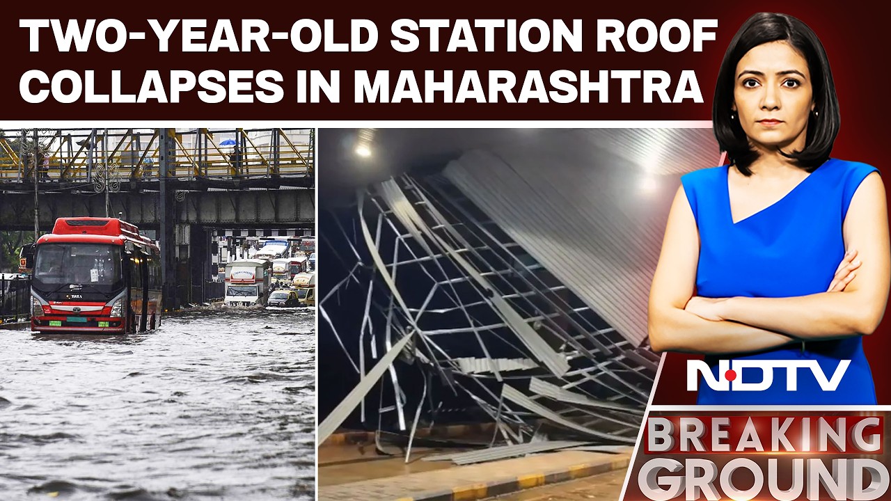 Ratnagiri Railway Station Roof Collapses, Major Tragedy Averted