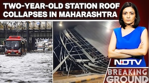 Ratnagiri Railway Station Roof Collapses, Major Tragedy Averted