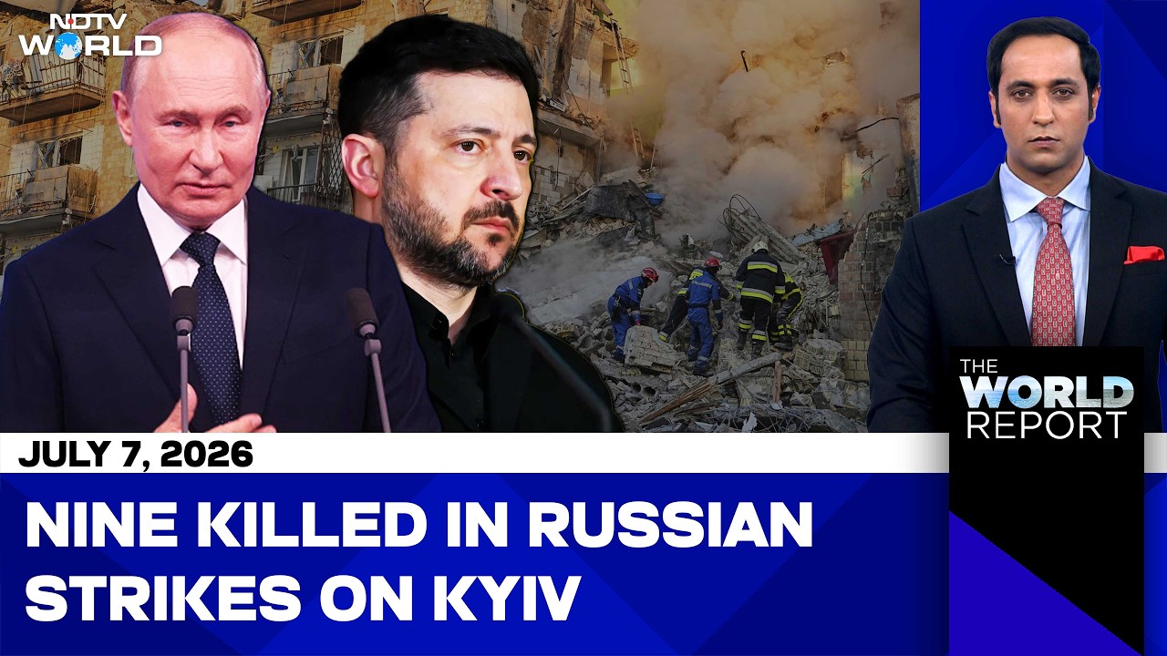 Russia Launches Ballistic Missile Strike On Kyiv