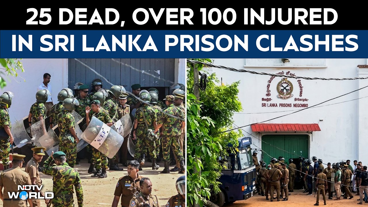 Sri Lanka Prison Riot | At Least 25 Dead, Over 100 Injured In Sri Lanka Prison Clashes: Reports