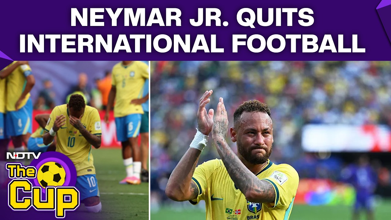 Neymar Jr Official | Neymar Retires From International Football After Brazil's World Cup Exit
