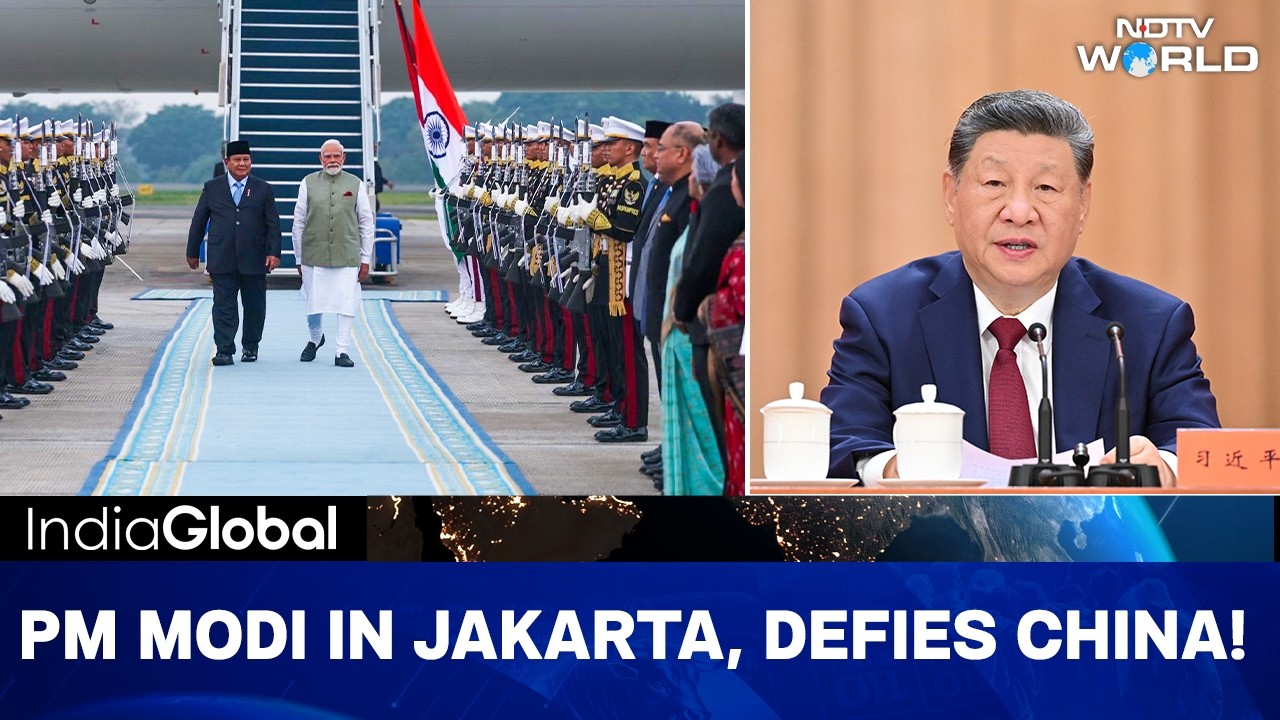 China’s Final Warning Blown Away As Modi Lands in Jakarta!
