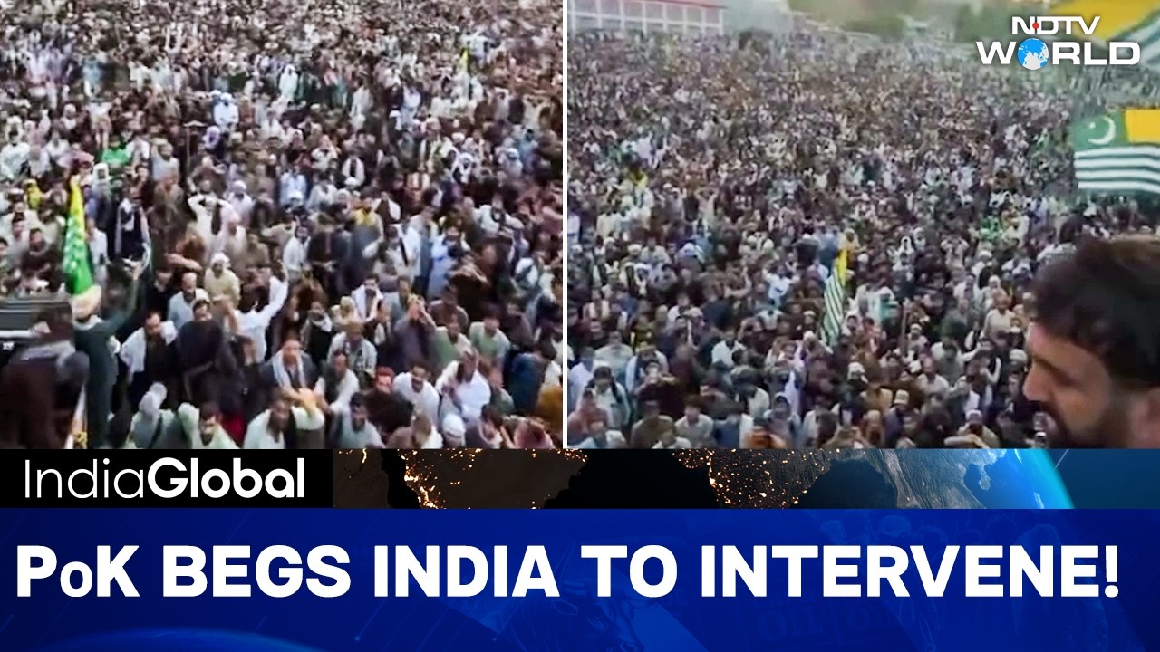 PoK Erupts From Within: Protesters Openly Beg India To Step In!