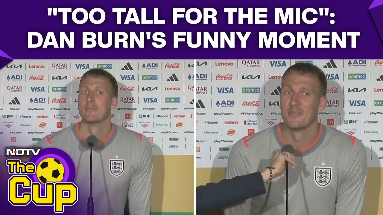 FIFA 2026: Dan Burn's Height Breaks Mixed Zone Mic In Hilarious Post-Match Moment
