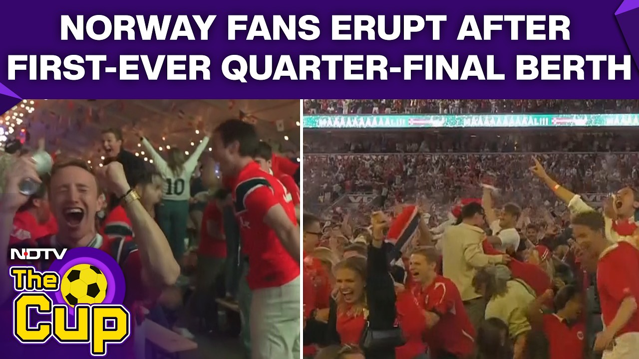 Norway Vs Brazil: Oslo Erupts In Wild Celebrations As Haaland's Brace Sends Norway Into WC Quarters