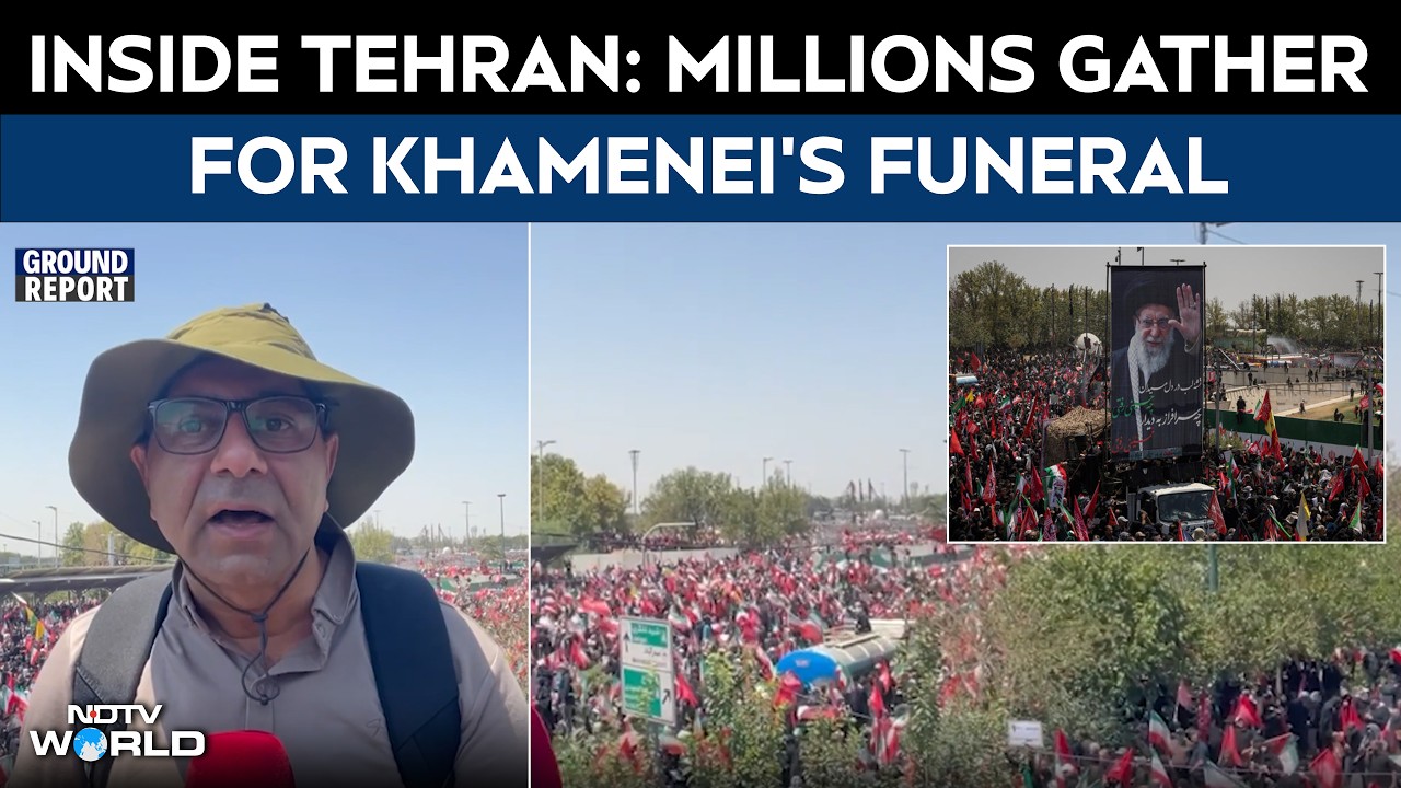 Tehran News | Inside Tehran: Millions Gather For Ayatollah Khamenei's Funeral | Ground Report