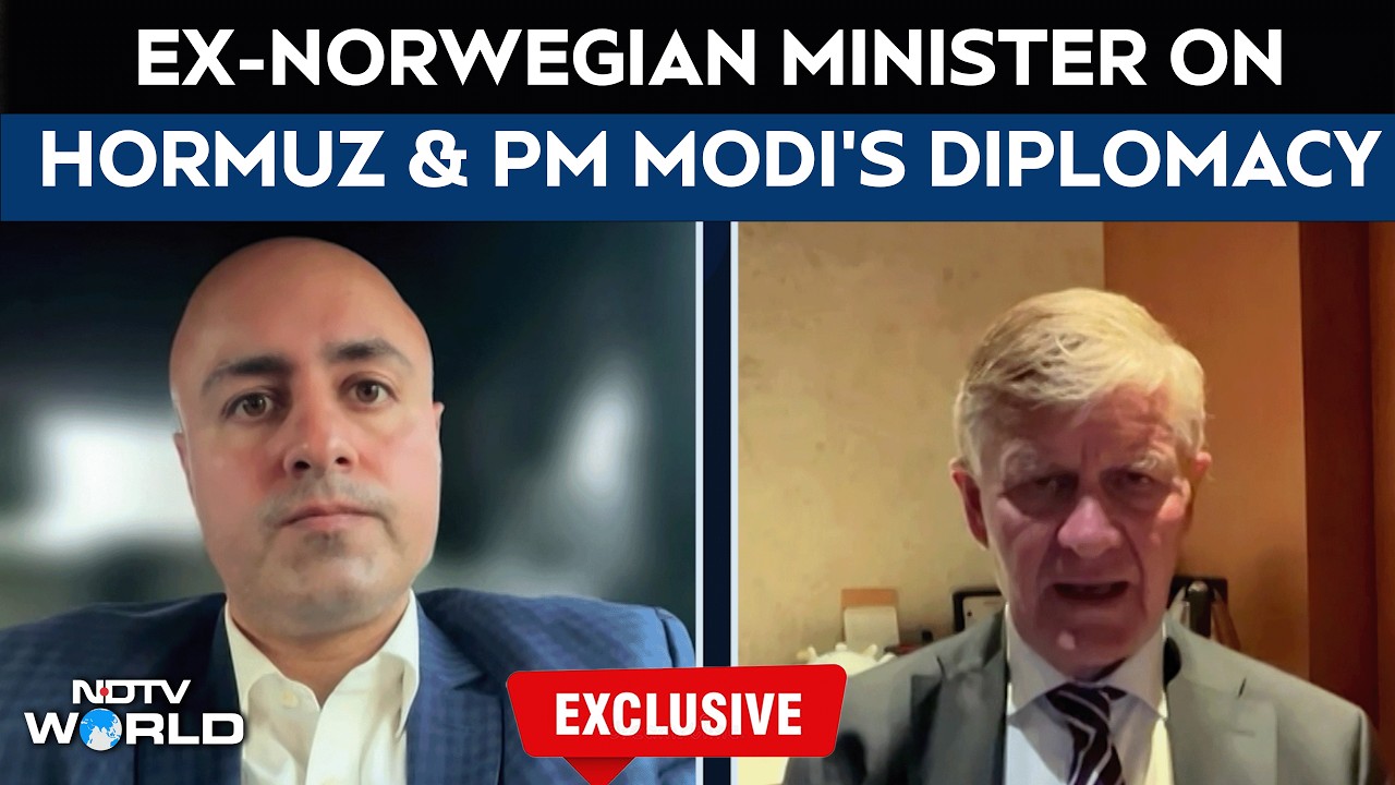 Former Norwegian Minister Erik Solheim On West Asia, Op Sindoor, Trade, Hormuz & PM Modi’s Diplomacy
