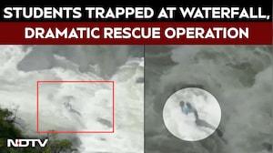 Karnataka News | Dramatic Rescue At Karnataka's Mallalli Falls Caught On Camera