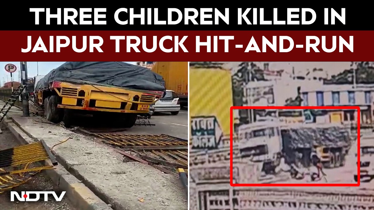 Jaipur Hit-And-Run: Speeding Truck Kills Three Children