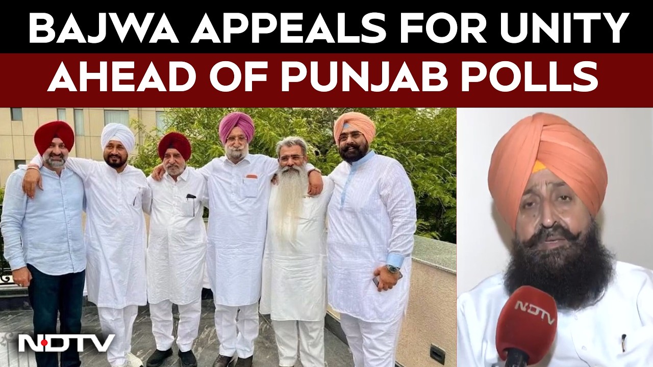 Punjab Elections | Partap Singh Bajwa Calls For Unity Amid Punjab Congress Crisis