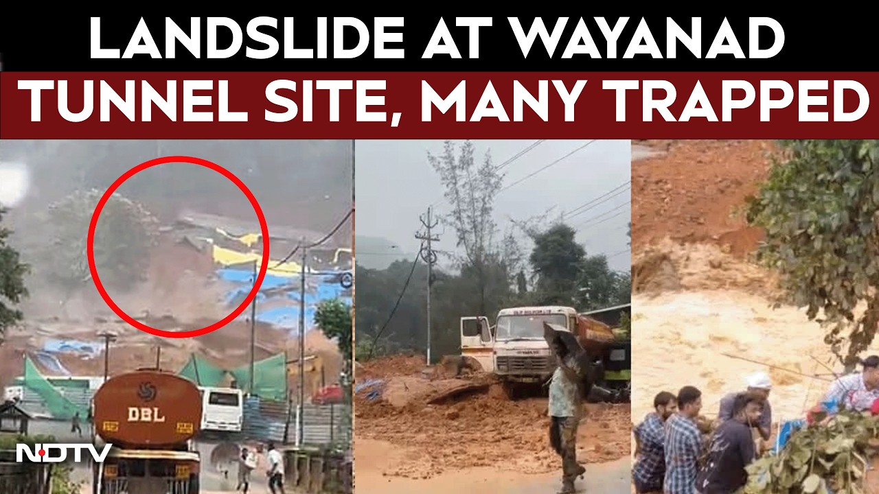 Wayanad Landslides | Tragedy Strikes Kerala As Heavy Rain Leads to Landslides, Rescue Ops Underway