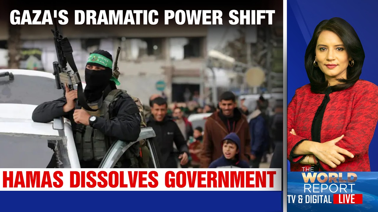 Hamas Announces Dissolution of its Government in Gaza | Gaza Ceasefire