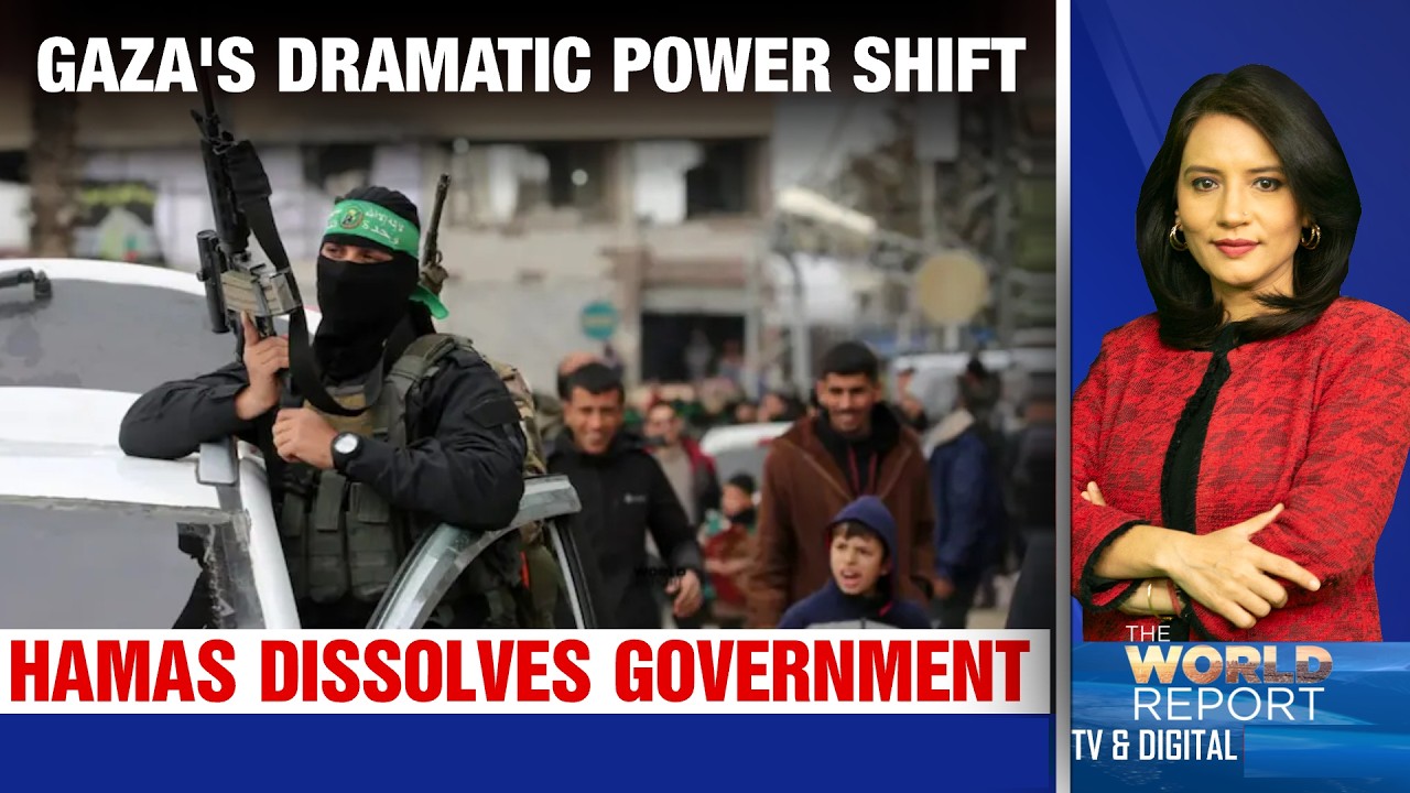 Hamas Announces Dissolution of its Government in Gaza | Gaza Ceasefire