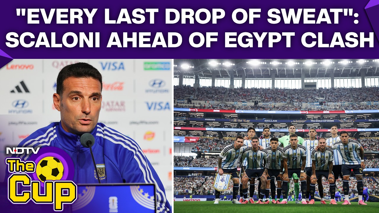 Argentina Vs Egypt | Lionel Scaloni Backs Argentina to Deliver Against Egypt in Last 8 | FIFA 2026