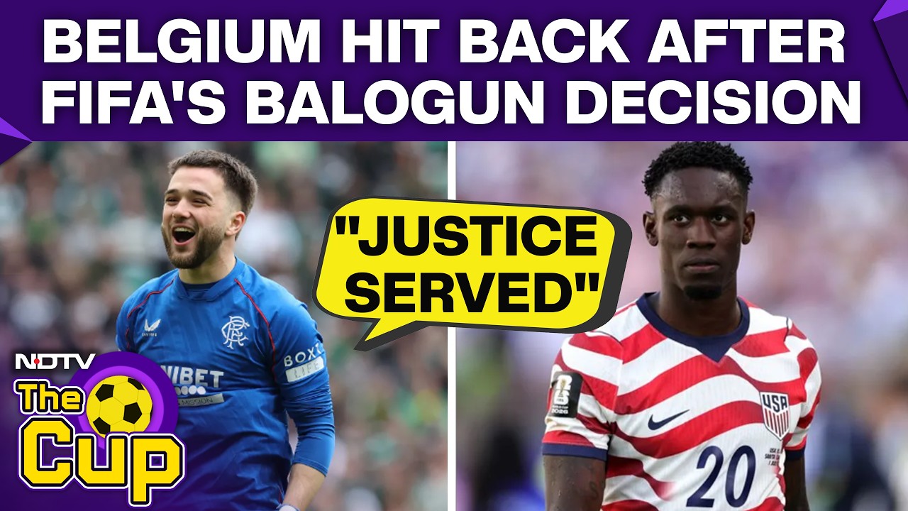 Balogun Red Card Controversy | "Justice Served": Belgium Hit Back After FIFA's Balogun Decision