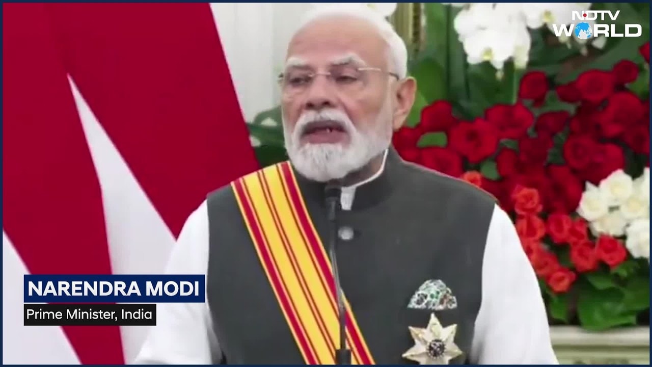 PM Modi In Indonesia: "India Supports Two-state Solution For Palestine"