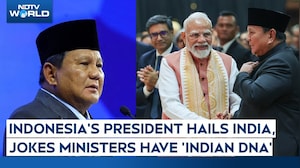 Indonesia's President Hails India, Jokes Ministers Have 'Indian DNA'