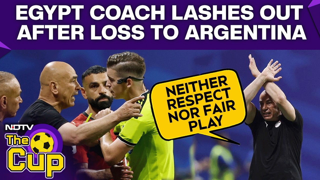 Argentina Vs Egypt | Egypt Coach Hossam Hassan Lashes Out On FIFA & Refereeing After WC Exit
