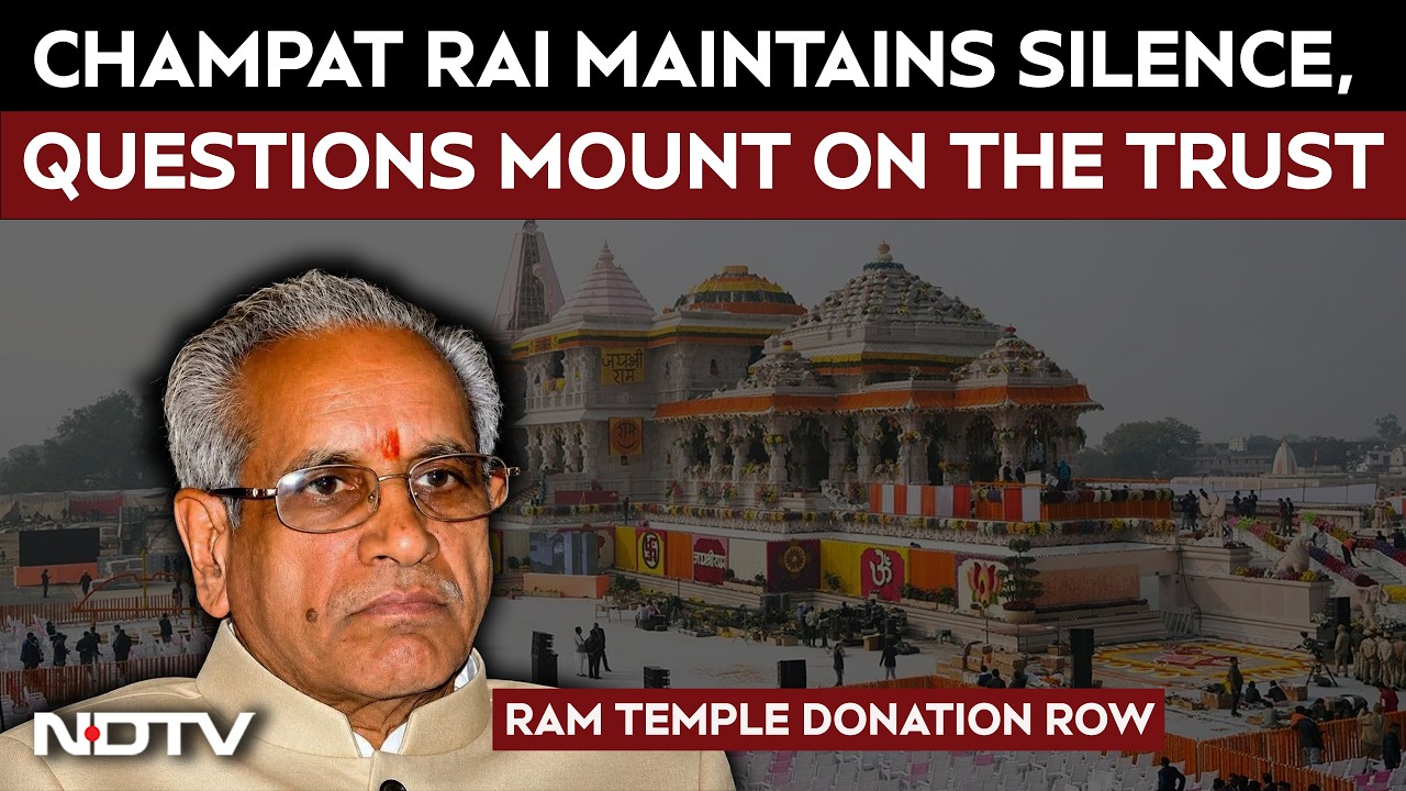 Ram Temple Donation Theft Row | Accountability Under Scanner as Champat Rai Maintains Silence