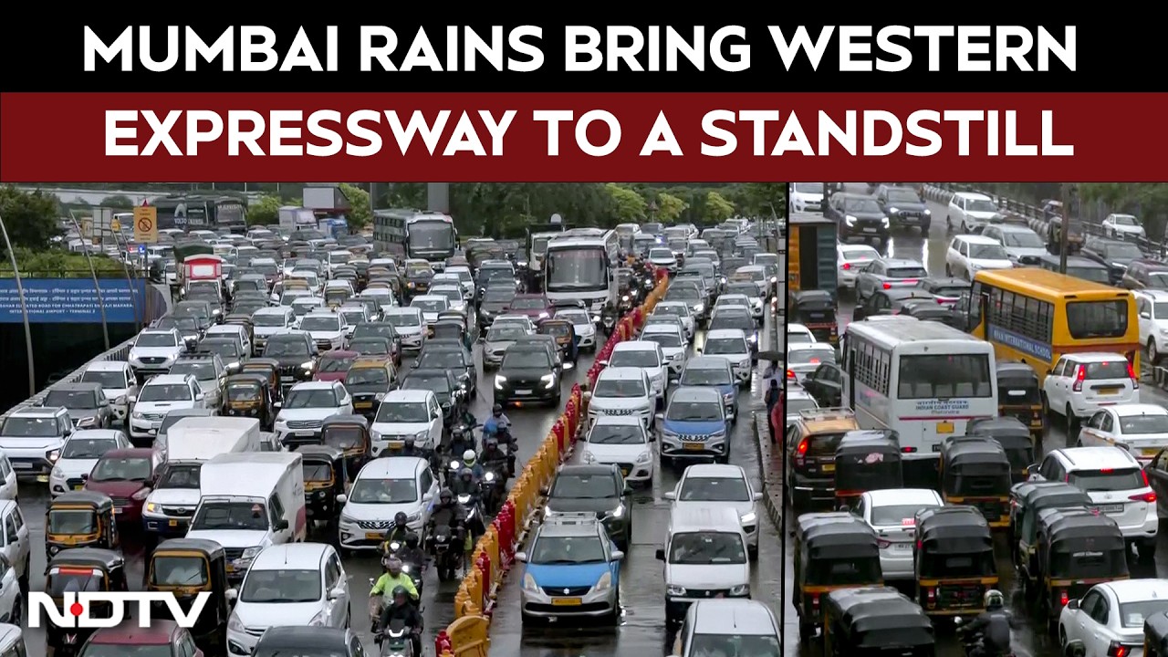 Mumbai Rains | Western Express Highway Traffic Comes To A Standstill