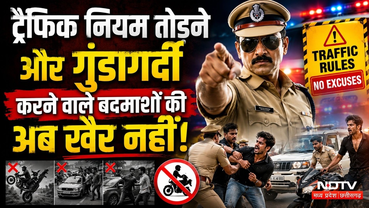 Bhopal में Police का बड़ा एक्शन, 13 ACP उतरे सड़कों पर, अब बदमाशों की खैर नहीं! MP Crime News